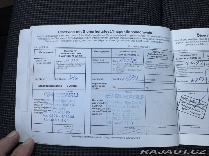 Subaru Forester AUTOMAT 4X4 2,0i 116 KW 2005