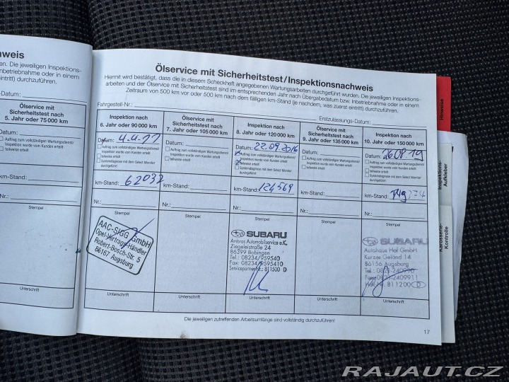 Subaru Forester AUTOMAT 4X4 2,0i 116 KW 2005