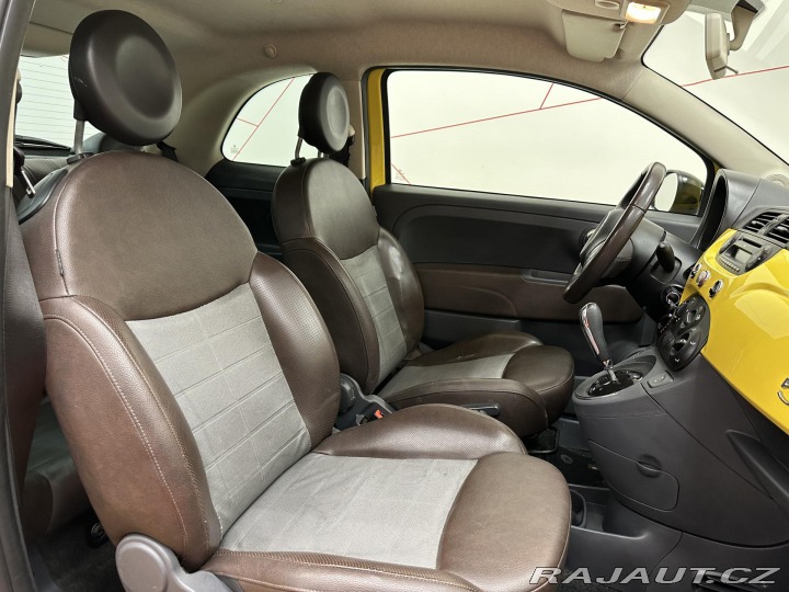 Fiat 500 1.2 Lounge AUTOMAT*KŮŽE*K 2010