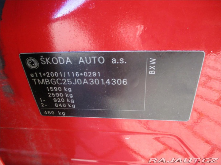 Škoda Fabia 1,4 i 16V 63kw Ambiente, 2009