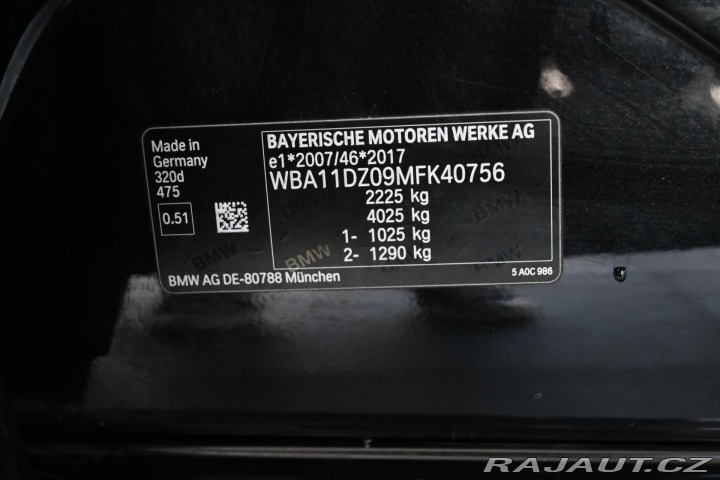 BMW 3 320d 140 kW STEPTRONIC Zá 2020