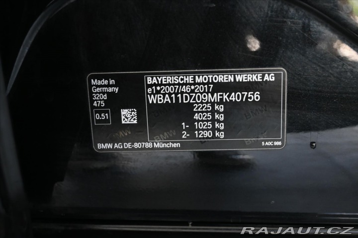 BMW 3 320d 140 kW STEPTRONIC Zá 2020