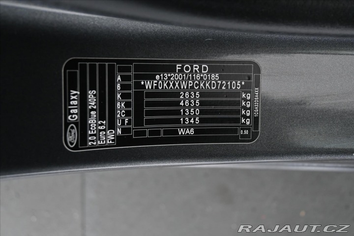 Ford Galaxy 2,0 EcoBlue 177kW TITANIU 2019