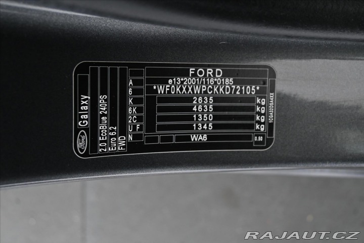 Ford Galaxy 2,0 EcoBlue 177kW TITANIU 2019