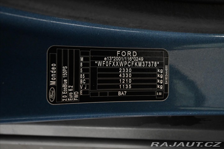 Ford Mondeo 2,0 EcoBlue 110 kW TITANI 2020