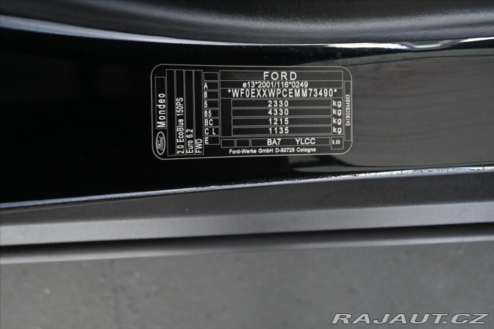 Ford Mondeo 2,0 EcoBlue 110 kW AT8 Tr 2021