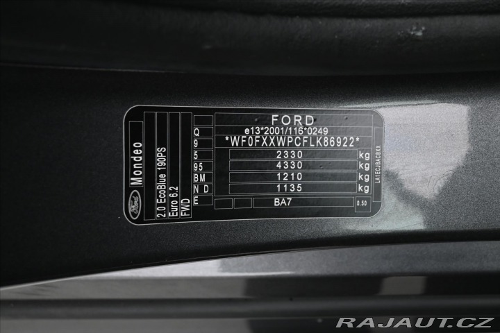 Ford Mondeo 2,0 EcoBlue 140 kW AT8 ST 2020