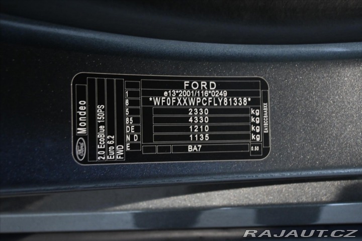 Ford Mondeo 2,0 EcoBlue 110kW AT8 Tit 2021