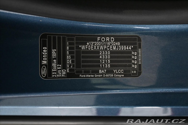 Ford Mondeo 2,0 EcoBlue 110kW AT/8 TI 2021