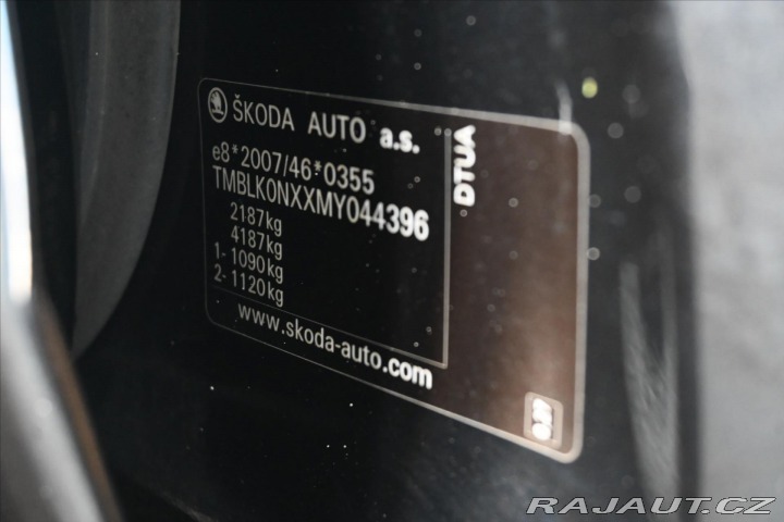 Škoda Octavia 2,0 TDI RS 147kW 4x4 DSG 2021