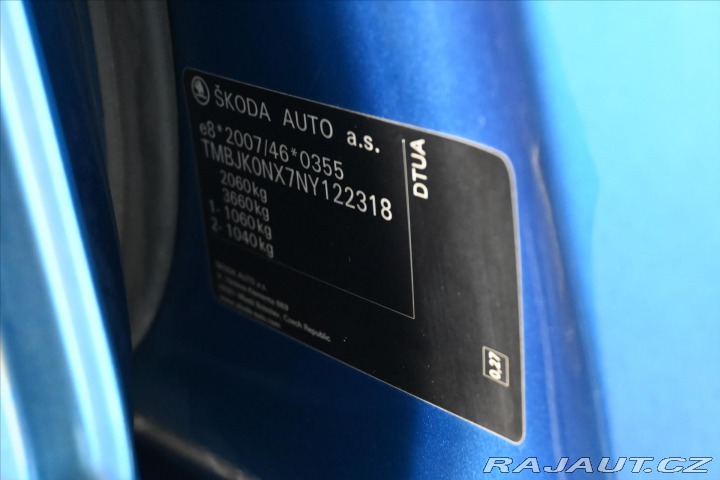 Škoda Octavia 2,0 RS TDI 147 kW DSG Zár 2022