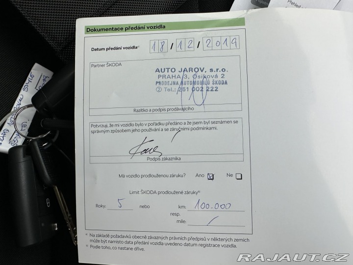 Škoda Rapid REZERVOVÁNO, 1,0TSI 70kW 2019