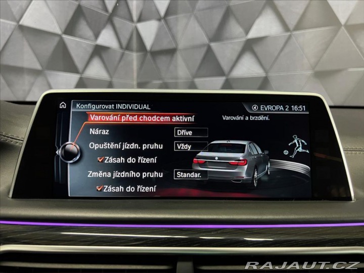 BMW 7 740d xDrive LONG, LASER, 2016