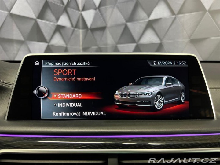 BMW 7 740d xDrive LONG, LASER, 2016