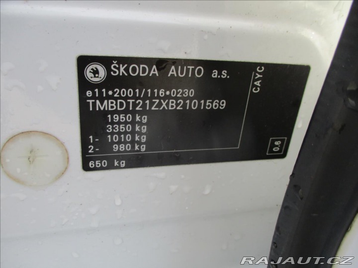 Škoda Octavia 1,6 TDi 77kw Ambiente, be 2011