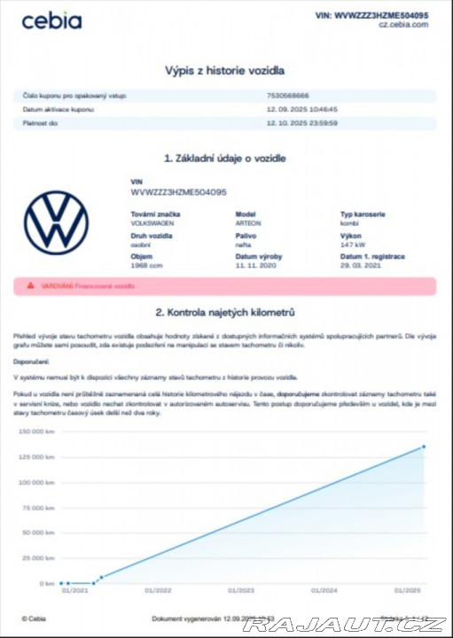 Volkswagen Arteon 2,0 TDI 147 kW Elegance 2020