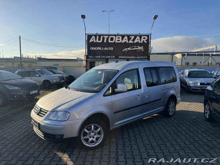 Volkswagen Caddy 1,9 TDI 77KW MAXI 7 MÍST 2009