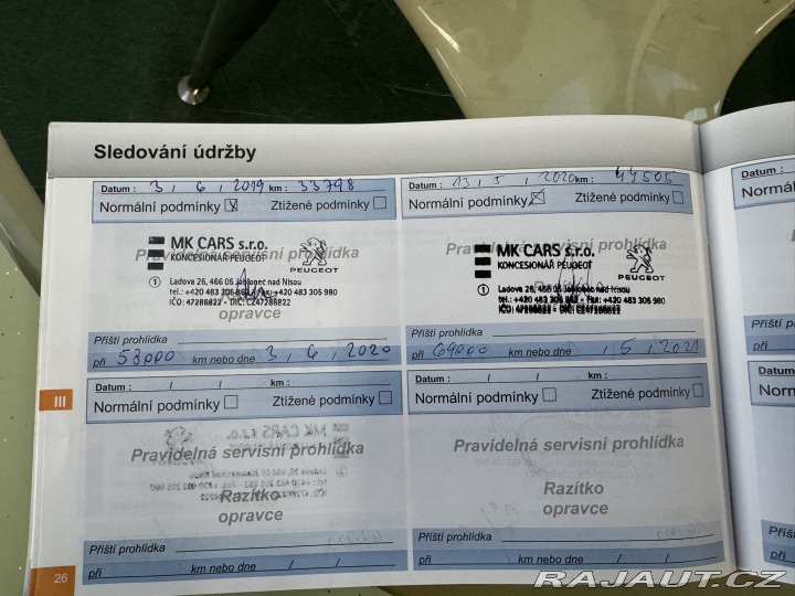 Peugeot 308 1,6 HDI 88 KW 2. MAJ.KOLA 2016