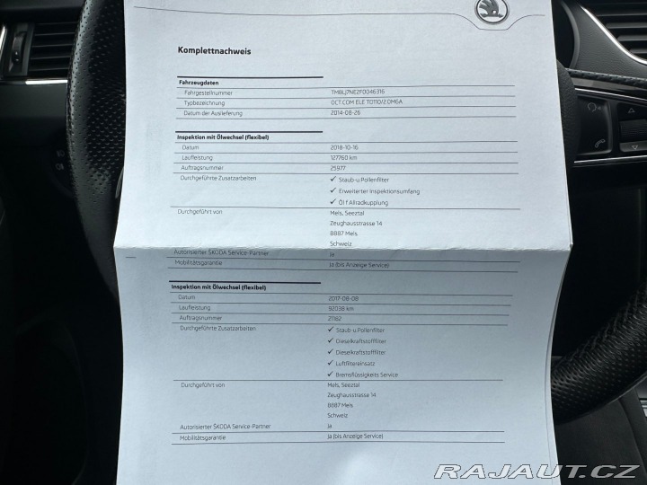 Škoda Octavia 2.0Tdi 110kw 4x4 2014