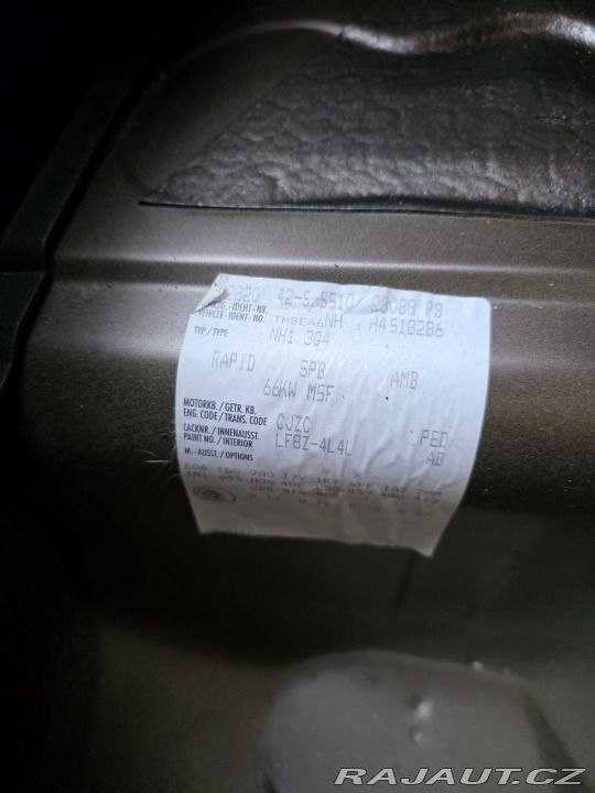 Škoda Rapid 1.2 TSi 66 KW-2017-1 MAJ. 2017