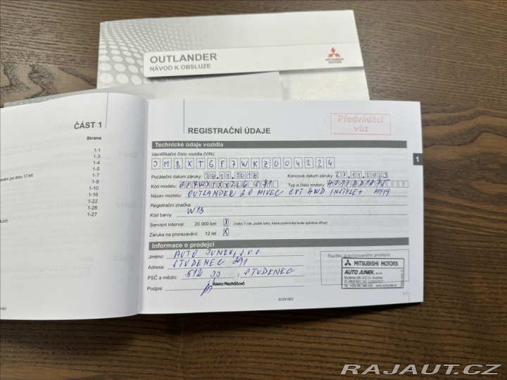 Mitsubishi Outlander 2,0 150PS Instyle+-7 A/T 2019