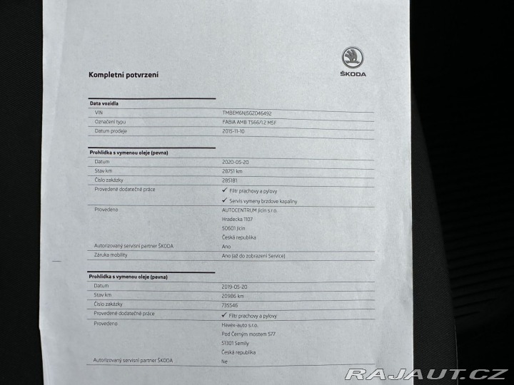 Škoda Fabia 1,2TSI 66kW TAŽNÉ 1.MAJIT 2015