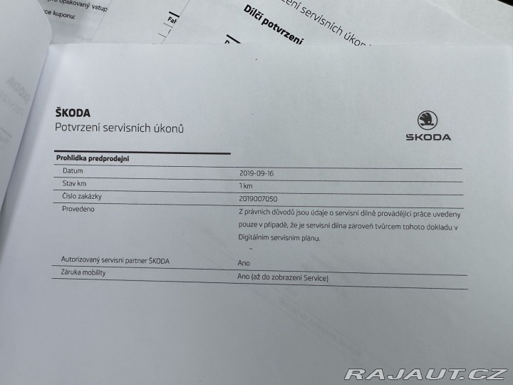 Škoda Octavia 1,5TSI 110kW SOLEIL 1.MAJ 2019