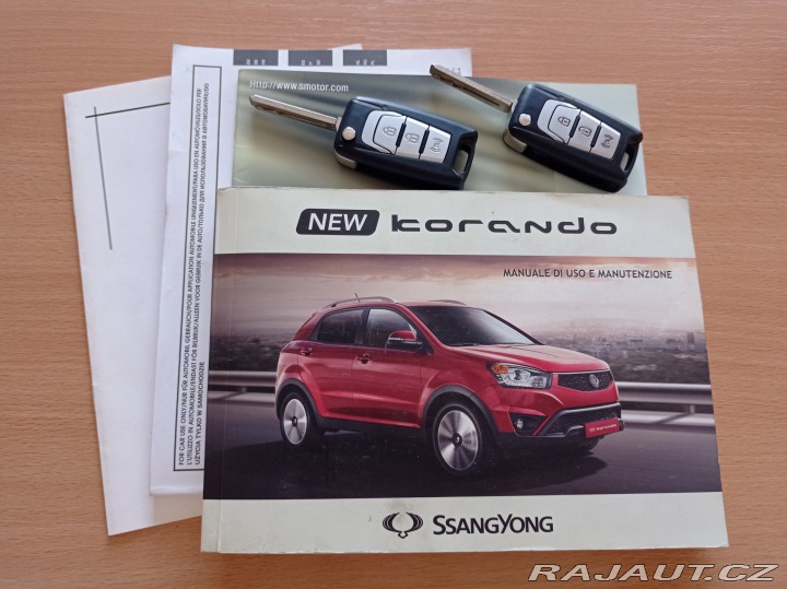 SsangYong Korando 2.0 D Výhřev/1MAJ/Serv.kn 2015