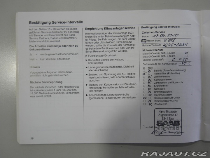 Saab 9-3 2,8T V6 XWD Automat REZER 2008