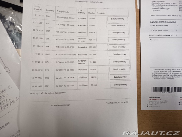 Suzuki SX4 1,6 16V Comfort ČR NAVI 2008