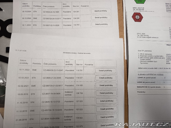 Suzuki SX4 1,6 16V Comfort ČR NAVI 2008
