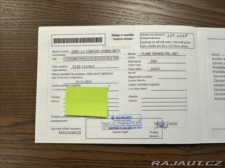 Suzuki Ignis 1,2 DualJet 83PS Comfort 2021