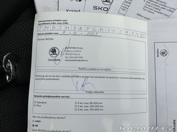 Škoda Superb 2,0TSI 140kW DSG STYLE TA 2021