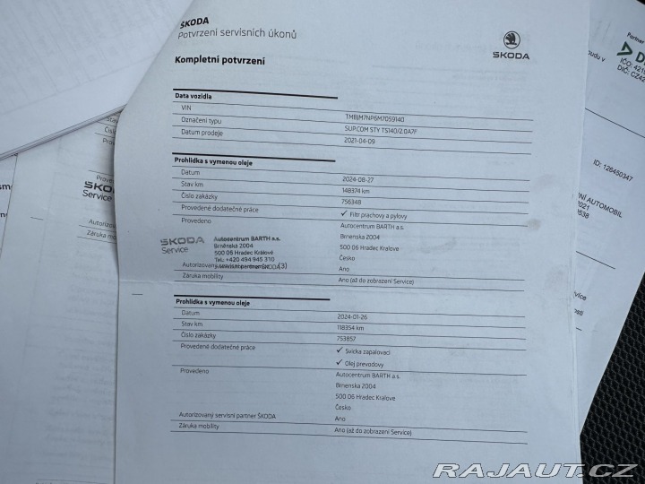 Škoda Superb 2,0TSI 140kW DSG STYLE TA 2021