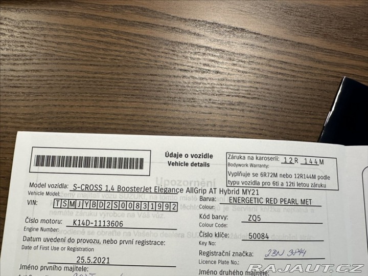 Suzuki S-Cross 1,4 129PS Elegance A/T 4 2021