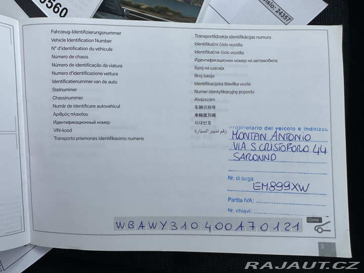 BMW X3 2,0d 135kW x-Drive AT SER 2012