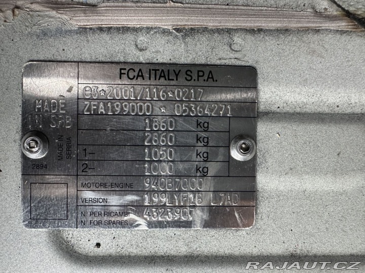 Fiat 500L 1,4 T-Jet 88kW CROSS TAŽN 2017