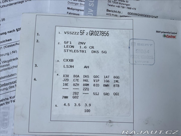 Seat Leon 1,6 TDi 81kw Elegance, po 2015