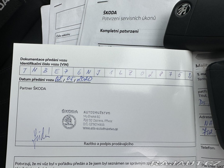 Škoda Fabia 1,0TSI 70KW STYLE 1.MAJIT 2020