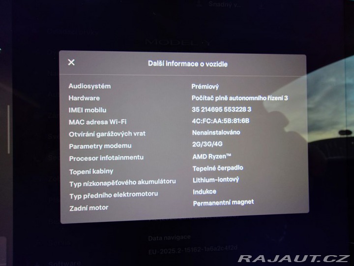 Tesla Model Y PRODÁNO 2022