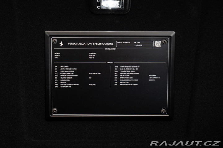 Ferrari 296 GTS Lift/CarPlay/Rosso im 2025