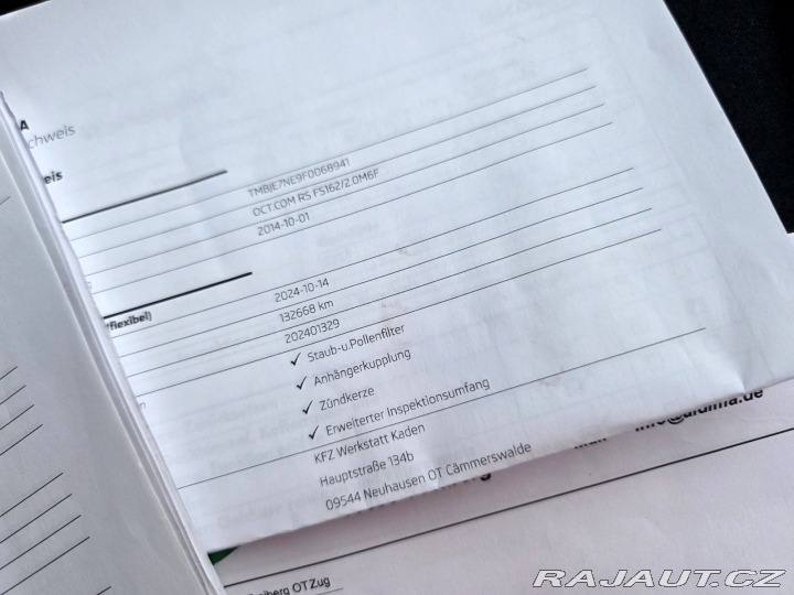 Škoda Octavia Octavia III RS 2.0 TSI be 2014