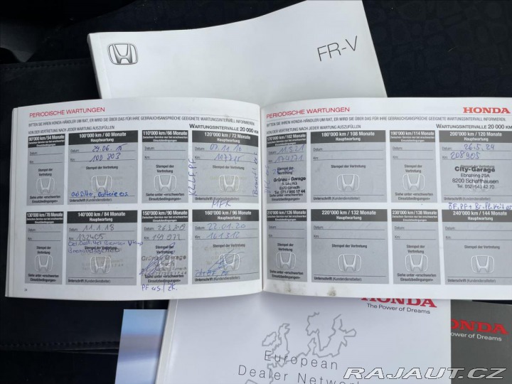 Honda FR-V 2,0 i-VTEC 110kw odp. DPH 2006