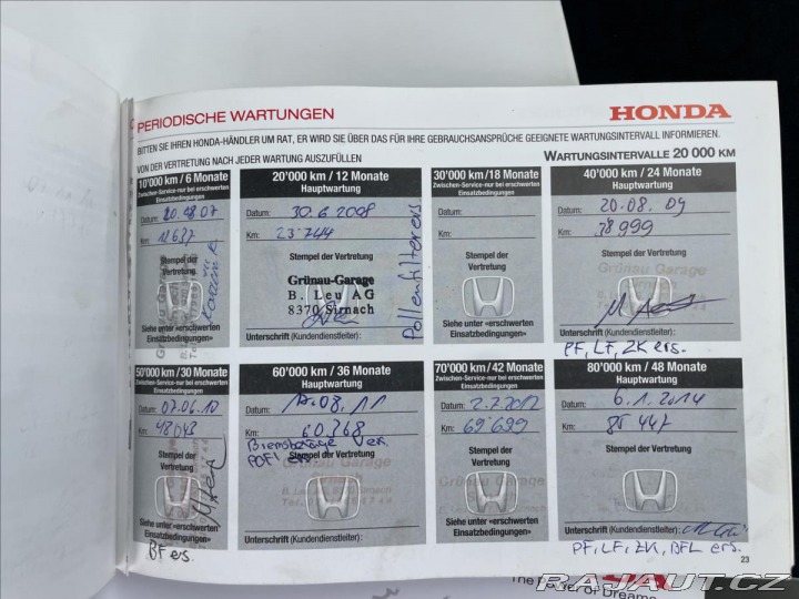 Honda FR-V 2,0 i-VTEC 110kw odp. DPH 2006