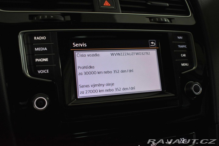 Volkswagen Golf 1.6 TDI*77kW*CUP*DSG*VÝHŘ 2015