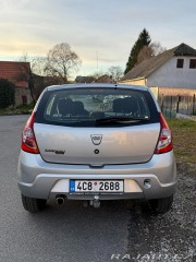 Dacia Sandero 1,6 64KW 60tkm, tažné z 2010