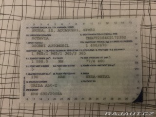 Škoda Octavia 1,6 Combi TDi 77 kw 1800