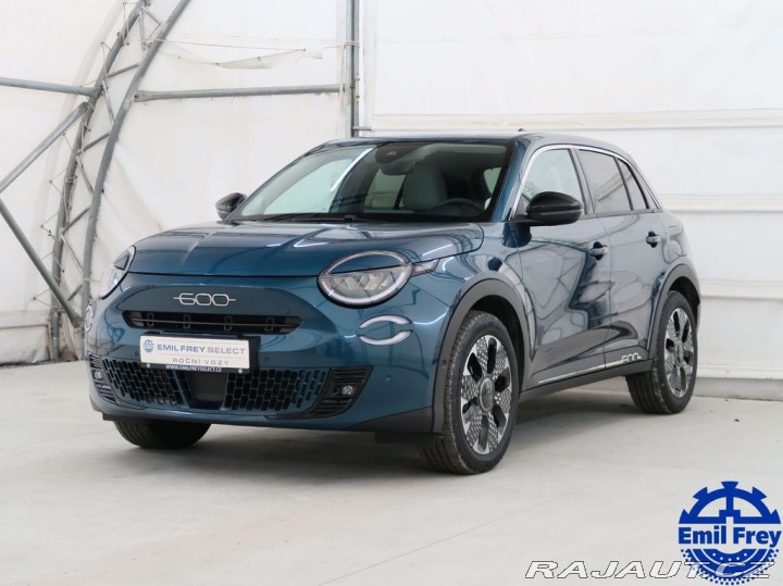 Fiat 600 1.2HYBRID,CZ,1Maj,LaPrima 2025