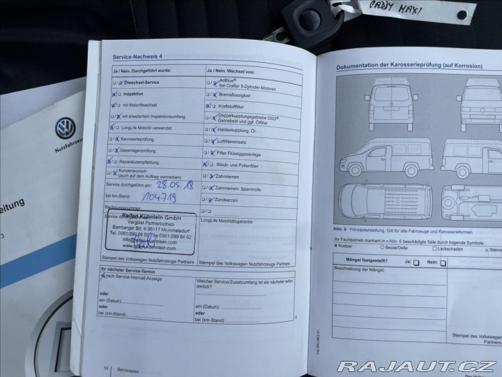 Volkswagen Caddy 2,0 TDi 103kw MAXI SOCCER 2014