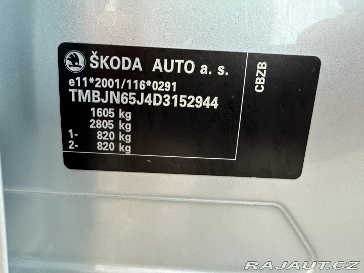 Škoda Fabia 1.2Tsi 77kw Fresh 2013